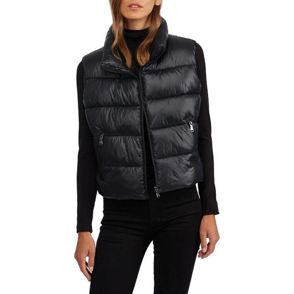 Pajar women's-Quilted Lightweight Packable vest size M in black $289